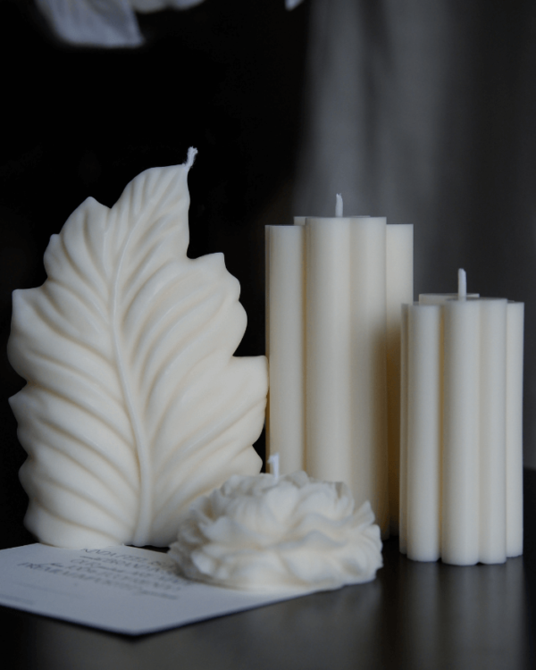 Combo nến thơm cao cấp trang trí hình hoa